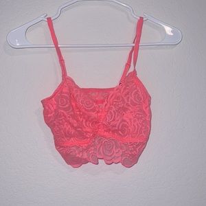Pink bralette
